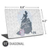 Disney Cinderella Miracles Take Time Silhouette Universal Laptop 11in (8.8 x 6.2in) Skin